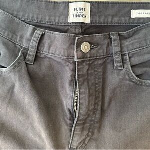 Flint and Tinder Brown Tapered Pants